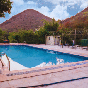 Sariska jungle camp swimming pool photos